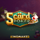 5 Card Poker on Game Controller